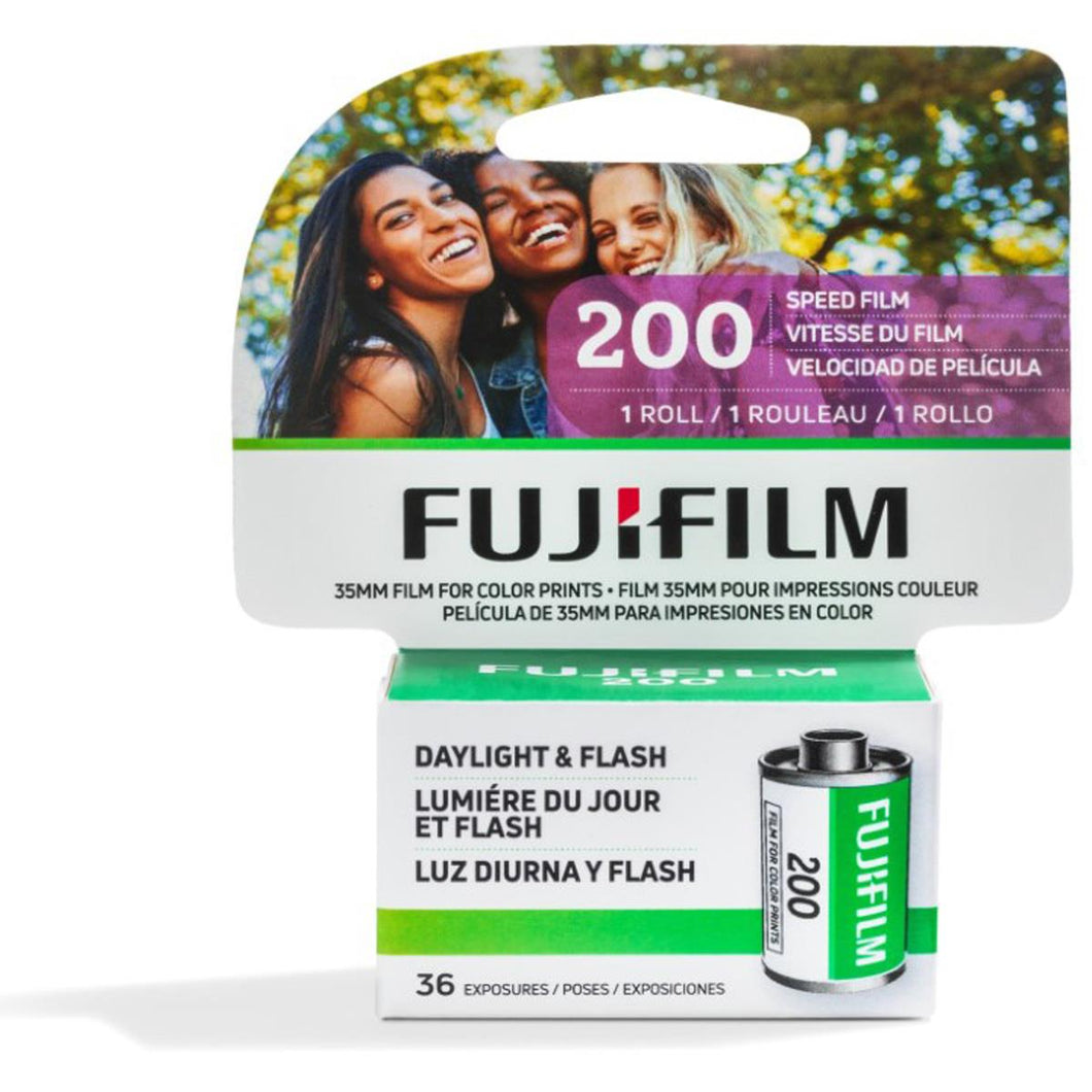 Fujifilm Fujicolor 200 Color Negative 35mm Roll Film, 36 Exposures