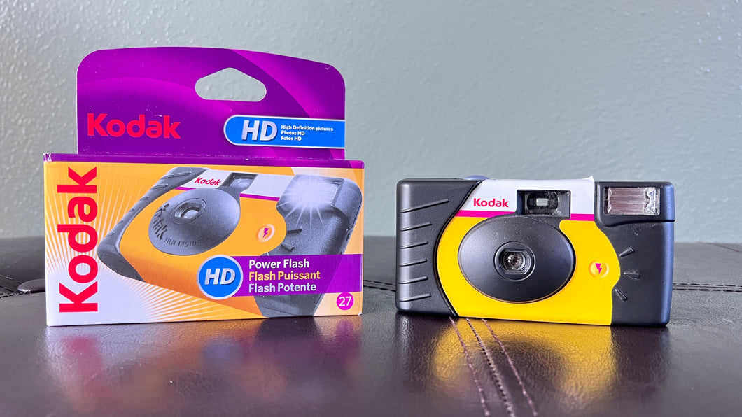 Kodak Power Flash Camera 27 ex ISO 800 Disposable Camera