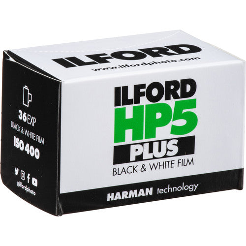 Ilford HP5 Plus 400 Black and White Negative Film (35mm Roll Film, 36 Exposures)